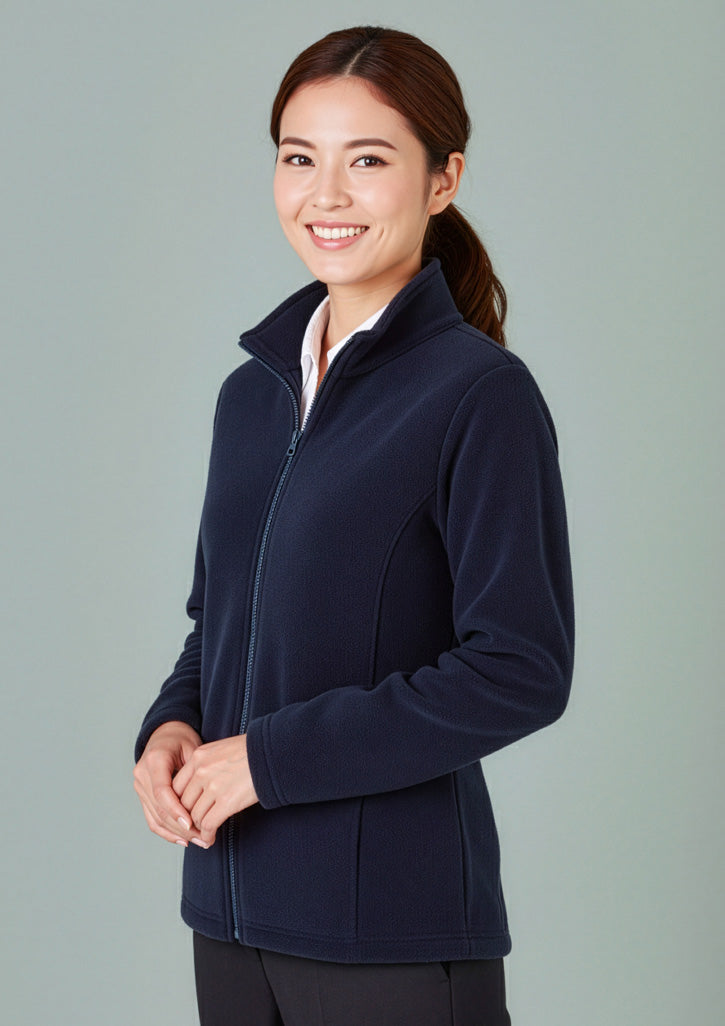 Womens Plain Jacket - CAFEWEAR NZ - Navy / 8