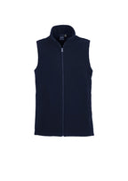 Womens Plain Vest - Navy