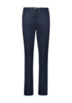 Traveller Womens Slim Leg Stretch Chino Pant - Navy back