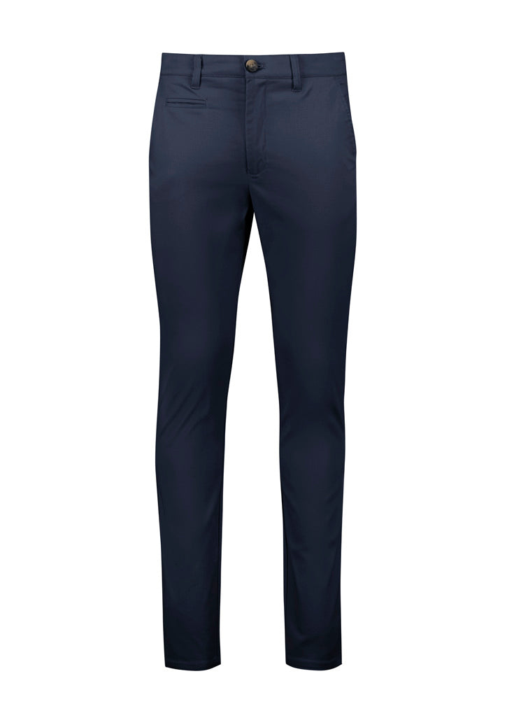 Traveller Mens Tapered Stretch Chino Pant - Navy back