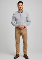 Traveller Mens Modern Stretch Chino Pant - Desert