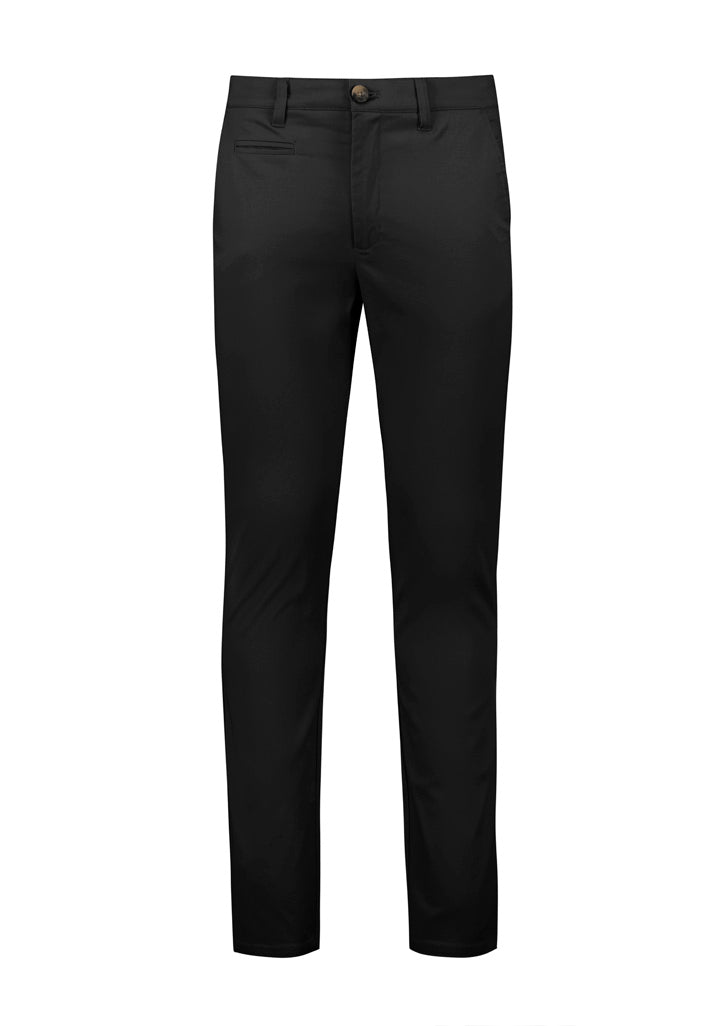 Traveller Mens Modern Stretch Chino Pant - Black back