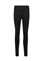 Scuba Ponte Womens High-rise Pull-on Corporate Legging - Black back