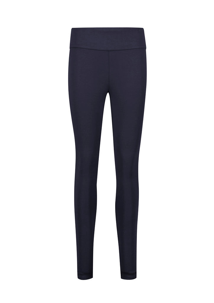 Scuba Ponte Womens High-rise Pull-on Corporate Legging - Navy back