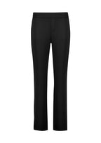 Scuba Ponte Womens Mid-rise Pull-on Pant - Black back