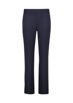 Scuba Ponte Womens Mid-rise Pull-on Pant - Navy back