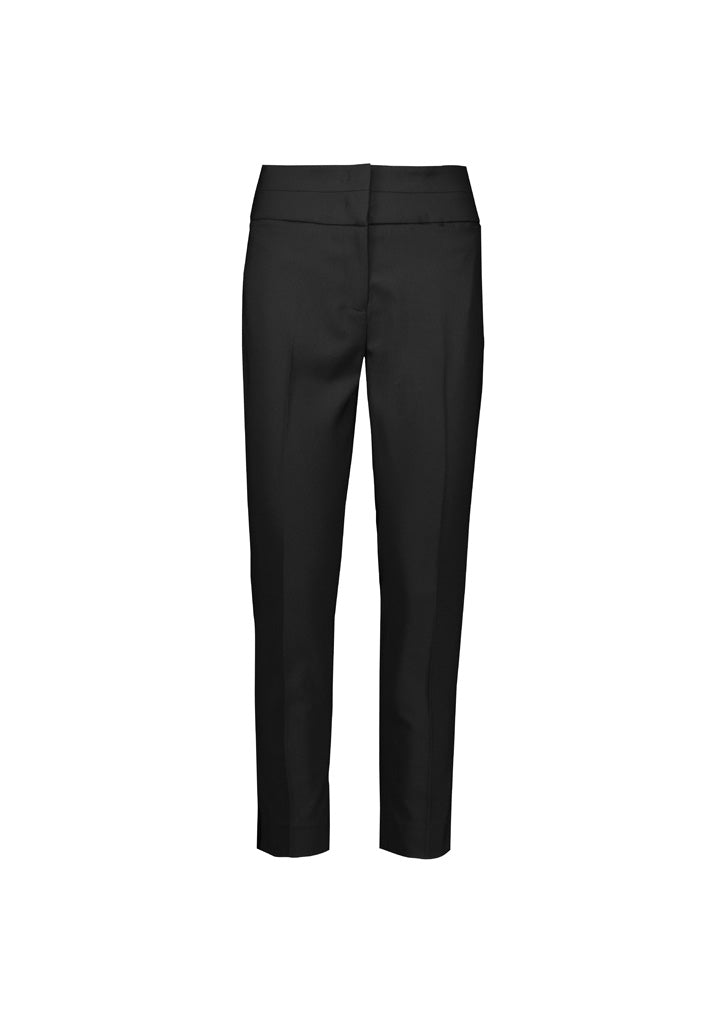 Renew Womens 7/8 Mid-Waist Slim Leg Pant - Pencil Black back
