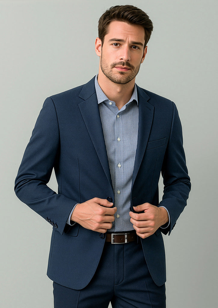 Renew Mens City Fit Jacket - Navy Dusk