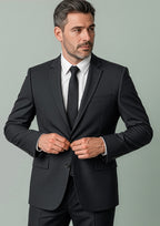 Renew Mens City Fit Jacket - Pencil Black