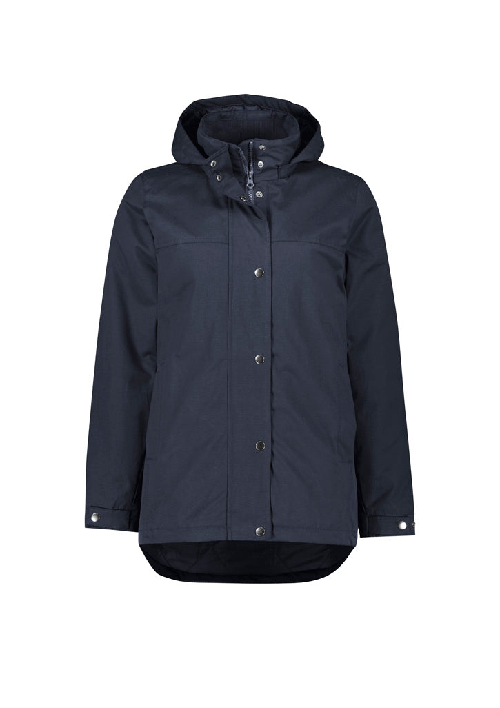 Melbourne Womens Comfort Jacket - Navy back