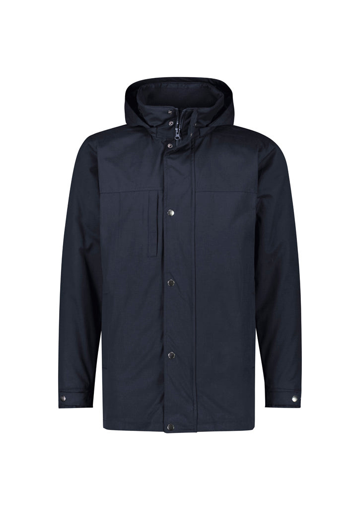 Melbourne Mens Comfort Jacket - Navy back