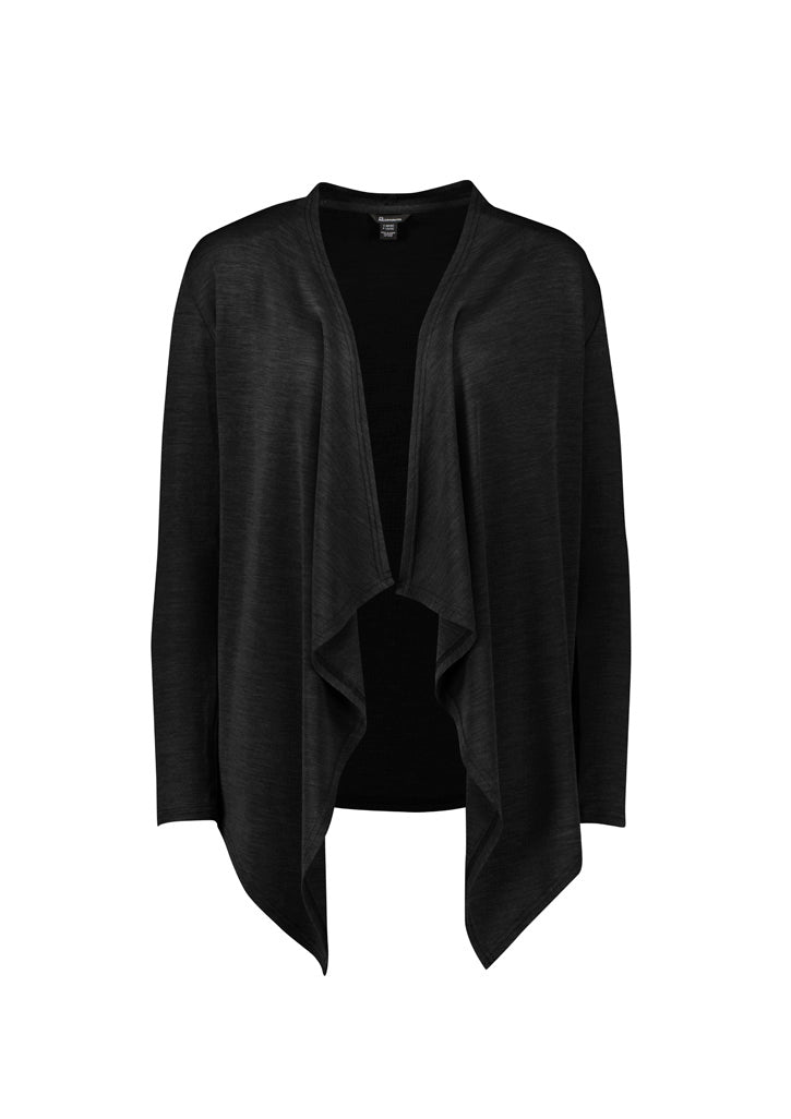 Sofia Womens Waterfall Cardigan - Black back