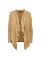 Sofia Womens Waterfall Cardigan - Camel back