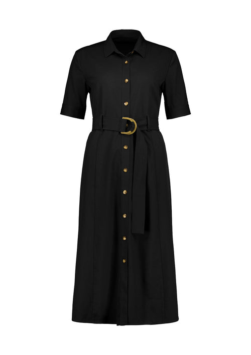Adele Womens Midi Dress - Black back
