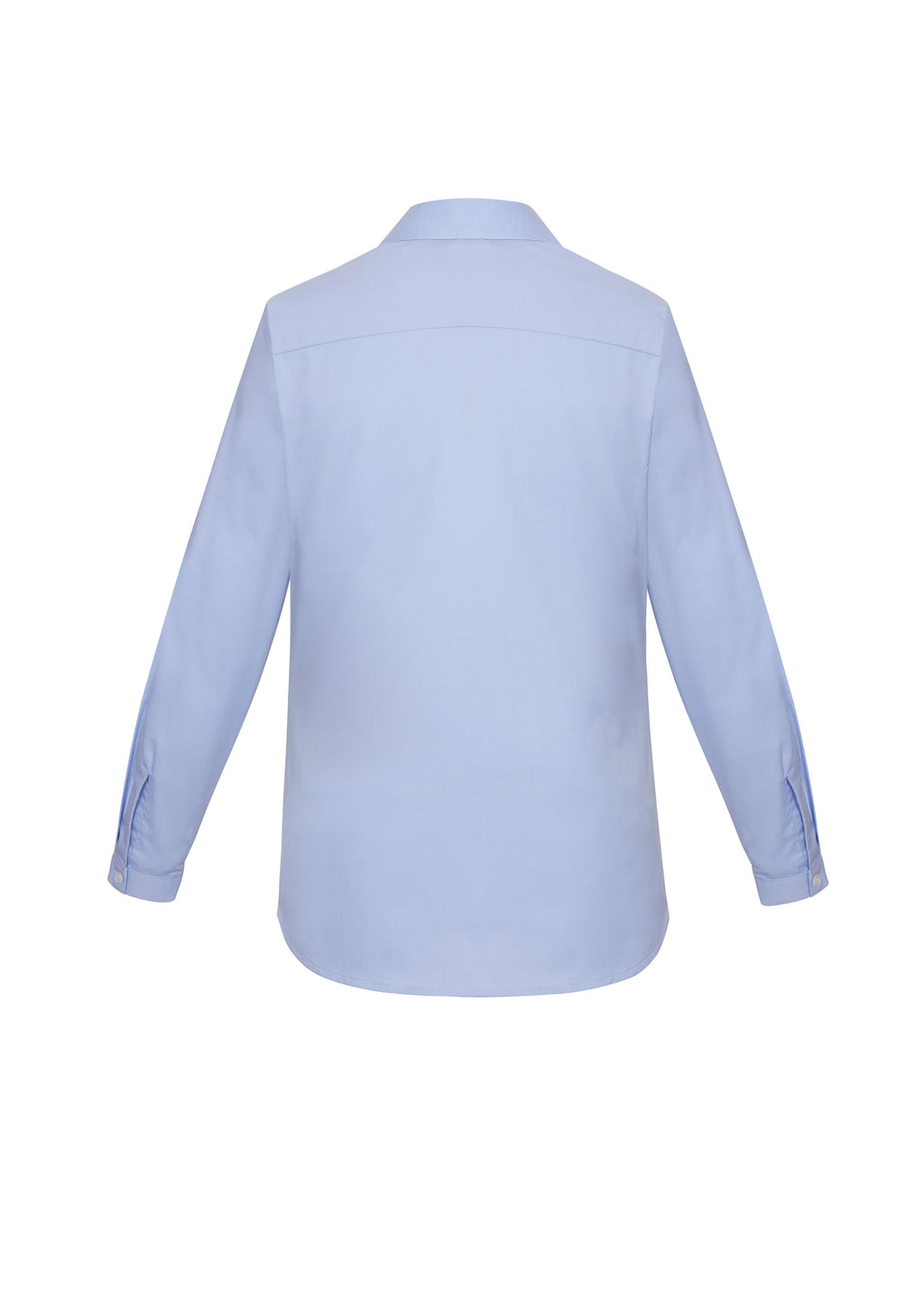 Charlie Womens Long Sleeve Shirt - Blue Chambray back