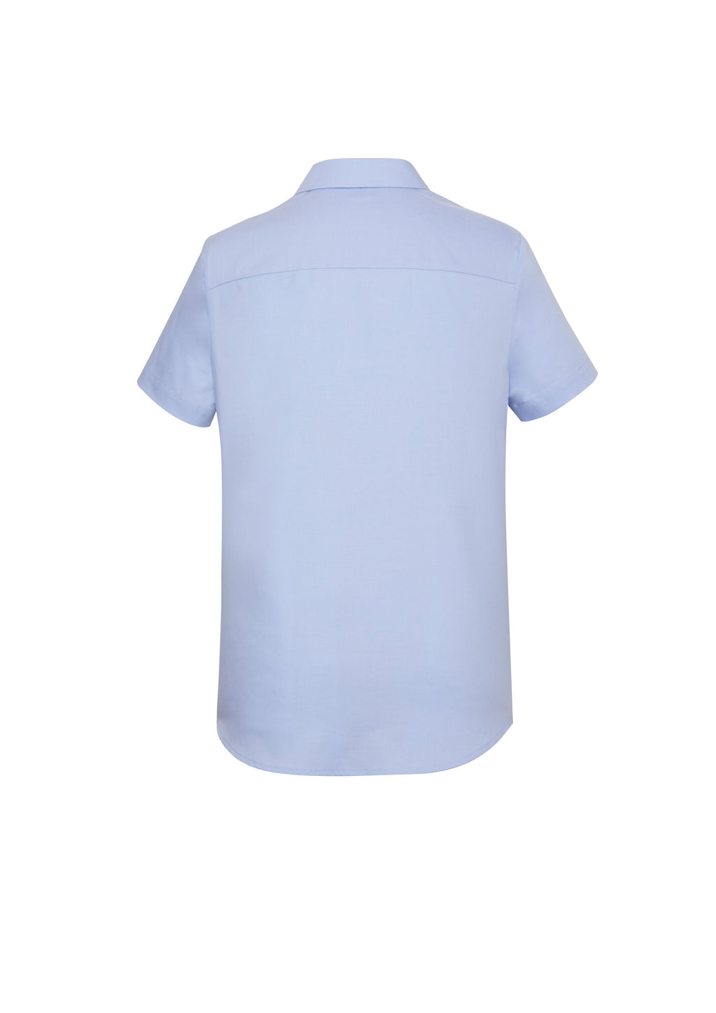 Charlie Womens Short Sleeve Shirt - Blue Chambray back