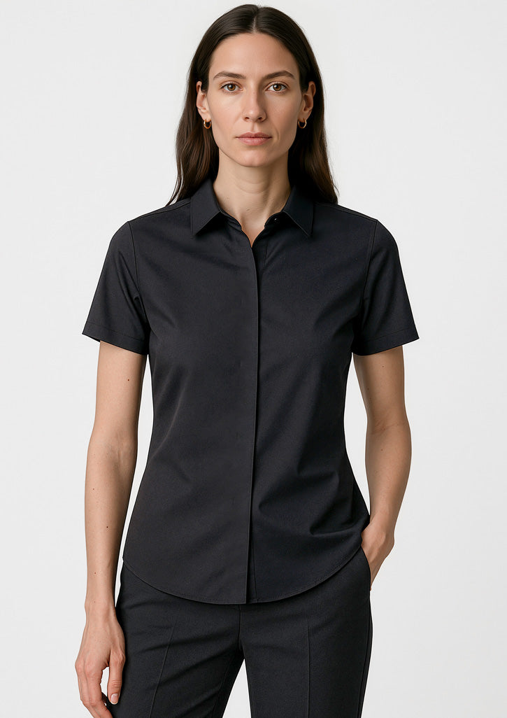Charlie Womens Short Sleeve Shirt