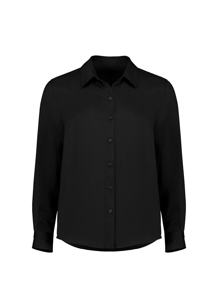 Evelyn Womens Long Sleeve Shirt - Black