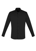 Mens Camden Long Sleeve Shirt - Black