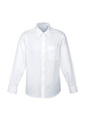 Mens Luxe Long Sleeve Shirt - White