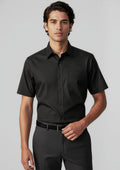 Mens Base Short Sleeve Shirt - Black