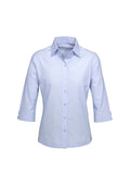 Womens Ambassador 3/4 Sleeve Shirt - Blue