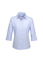 Womens Ambassador 3/4 Sleeve Shirt - Blue