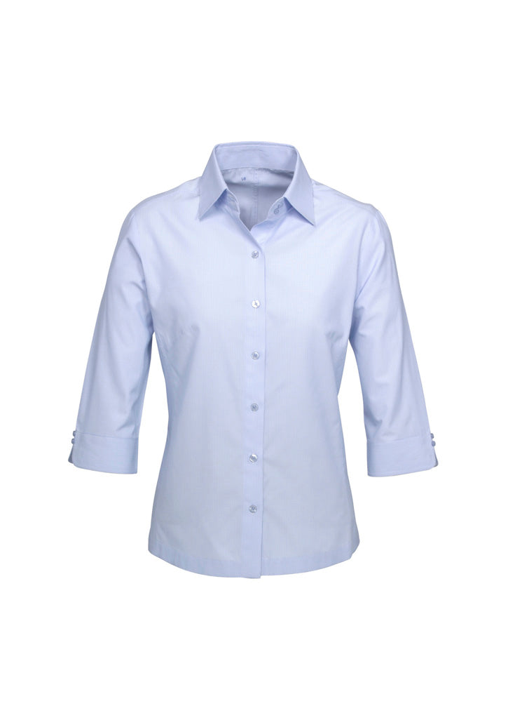 Womens Ambassador 3/4 Sleeve Shirt - Blue