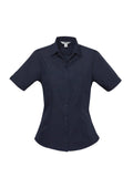 Womens Bondi Short Sleeve Shirt - Navy