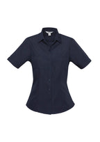 Womens Bondi Short Sleeve Shirt - Navy