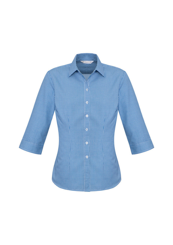 Womens Ellison 3/4 Sleeve Shirt - French Blue