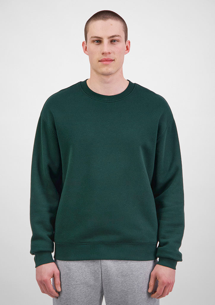 Everyday Mens Crew Sweatshirt - Scarab Green