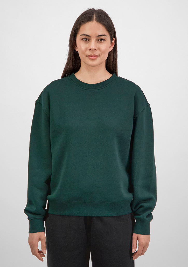 Everyday Womens Crew Sweatshirt - Scarab Green