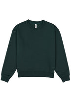 Everyday Womens Crew Sweatshirt - Scarab Green back