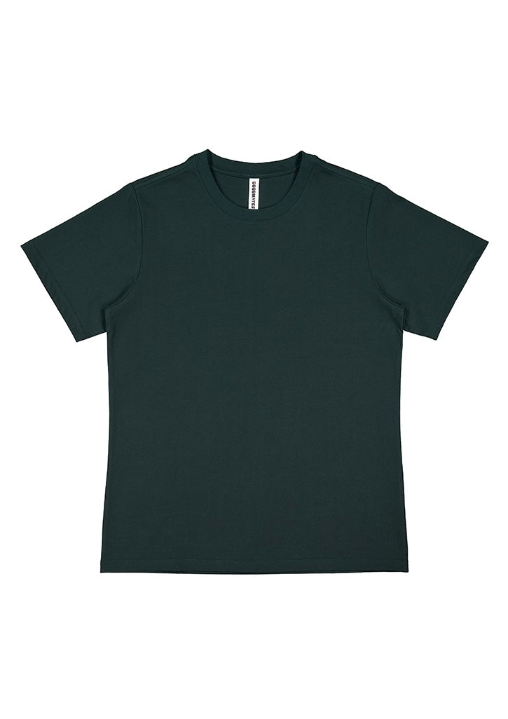 Everyday Womens Short Sleeve Tee - Scarab Green back