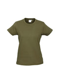Womens Ice Short Sleeve Tee - Khaki