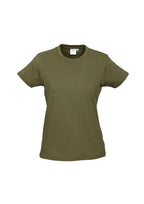 Womens Ice Short Sleeve Tee - Khaki