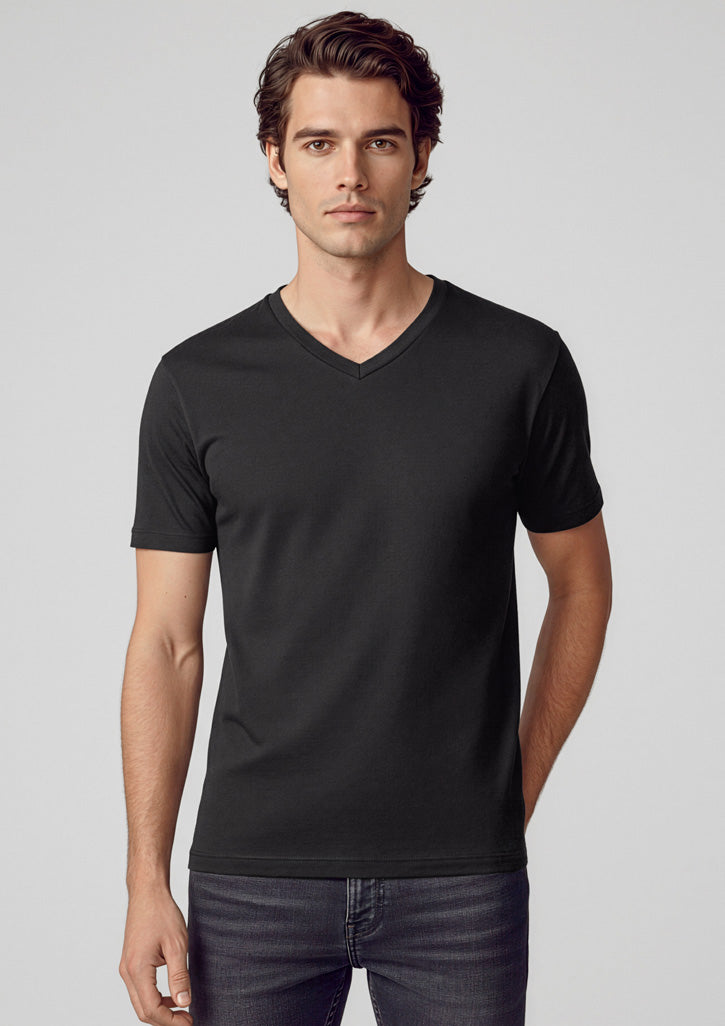 Mens Viva Short Sleeve Tee - Black