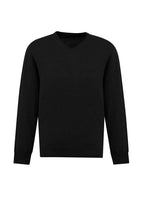 Mens Roma Knit Pullover - CAFEWEAR NZ - Black / XS