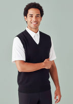 Mens Milano Vest - Black