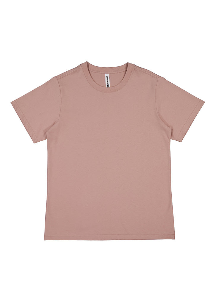 Everyday Womens Short Sleeve Tee - Washed Pink back