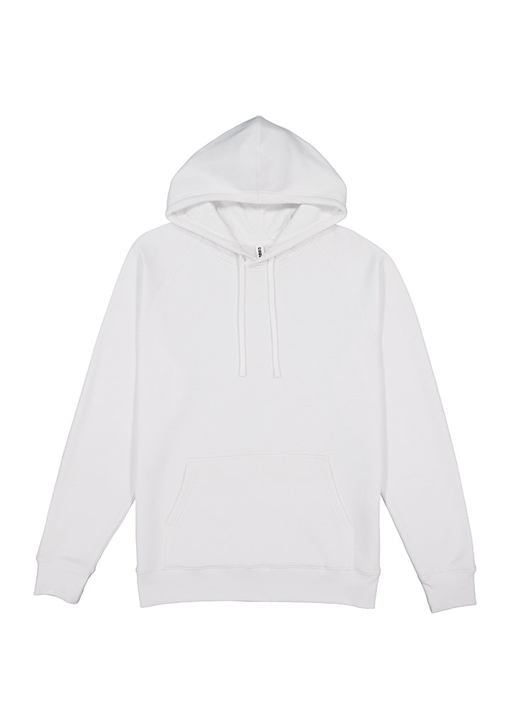 Basis Mens Hoodie - White back