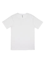 Basis Mens Short Sleeve Tee - White back