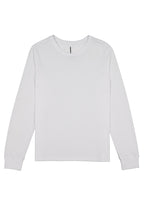 Basis Womens Long Sleeve Tee - White back