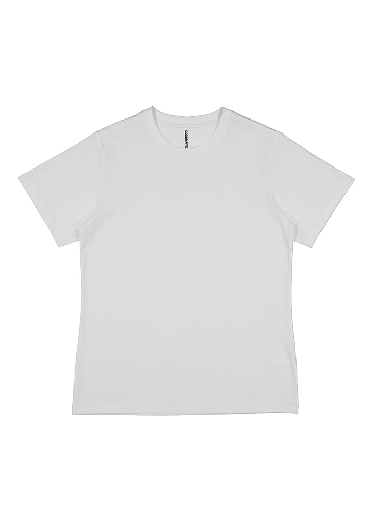 Everyday Womens Short Sleeve Tee - White back